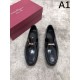 2025FW Men's Business Shoes FERRAGAMO Salvatore Ferragamo Design that draws attention to your feet