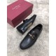 2025FW Men's Business Shoes FERRAGAMO Salvatore Ferragamo Design that draws attention to your feet