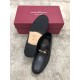 2025FW Men's Business Shoes FERRAGAMO Salvatore Ferragamo Design that draws attention to your feet
