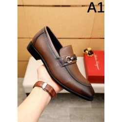 2025FW Men's Business Shoes FERRAGAMO Salvatore Ferragamo New Limited Edition Adult and Elegant Pair