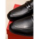 2025FW Men's Business Shoes FERRAGAMO Salvatore Ferragamo New Limited Edition Adult and Elegant Pair