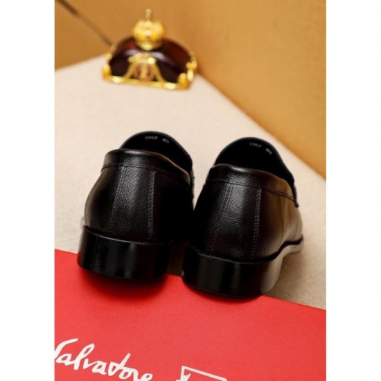 2025FW Men's Business Shoes FERRAGAMO Salvatore Ferragamo New Limited Edition Adult and Elegant Pair