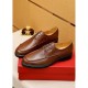 2025FW Men's Business Shoes FERRAGAMO Salvatore Ferragamo Item miraculously arrived in limited quantity