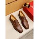 2025FW Men's Business Shoes FERRAGAMO Salvatore Ferragamo Autumn/Winter Limited Sale!