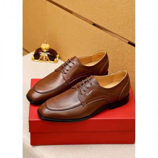 2025FW Men's Business Shoes FERRAGAMO Salvatore Ferragamo Autumn/Winter Limited Sale!