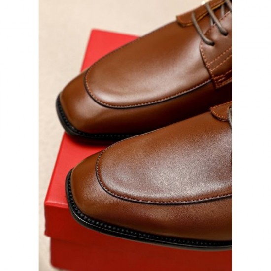 2025FW Men's Business Shoes FERRAGAMO Salvatore Ferragamo Autumn/Winter Limited Sale!