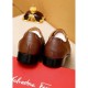 2025FW Men's Business Shoes FERRAGAMO Salvatore Ferragamo Autumn/Winter Limited Sale!