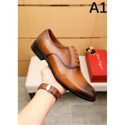 2025FW Men's Business Shoes FERRAGAMO Salvatore Ferragamo Perfect gift! Special items for a limited time only