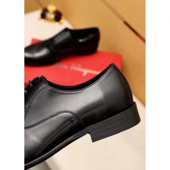 2025FW Men's Business Shoes FERRAGAMO Salvatore Ferragamo Perfect gift! Special items for a limited time only