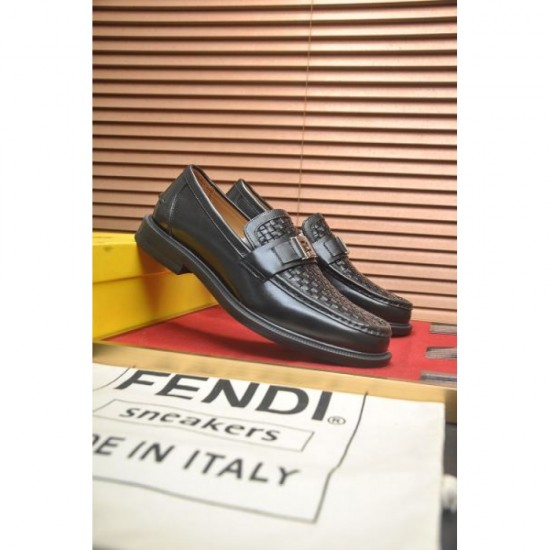 2025FW Men's Business Shoes FENDI Stylish with colors that can be mixed and matched