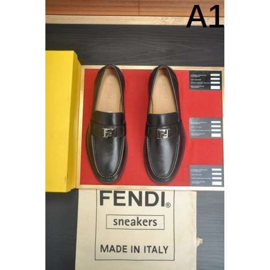 2025FW Men's Business Shoes FENDI Make a difference with new limited edition print