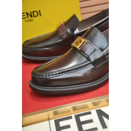 2025FW Men's Business Shoes FENDI Make a difference with new limited edition print