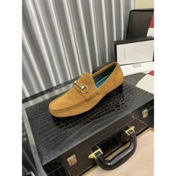 GUCCI Gucci 2025SS New Men's Business Shoes with Excellent Vision