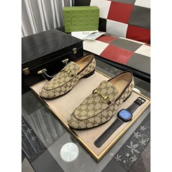 GUCCI Gucci 2025SS [Super Cheap] Luxury Online Shop Men's Business Shoes