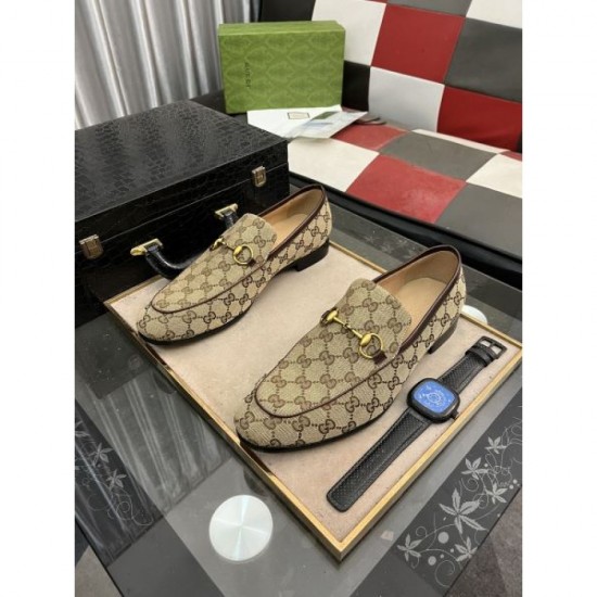 GUCCI Gucci 2025SS [Super Cheap] Luxury Online Shop Men's Business Shoes