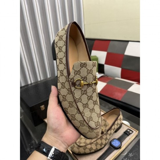 GUCCI Gucci 2025SS [Super Cheap] Luxury Online Shop Men's Business Shoes