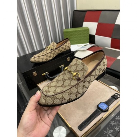 GUCCI Gucci 2025SS [Super Cheap] Luxury Online Shop Men's Business Shoes