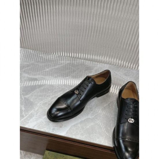 GUCCI Gucci 2025SS Spring/Summer New Products Coming One after another Men's Business Shoes GUCCI Gucci 2025SS Spring/Summer New Products Coming One after another Men's Business Shoes