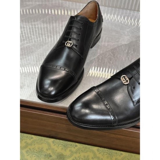 GUCCI Gucci 2025SS Spring/Summer New Products Coming One after another Men's Business Shoes GUCCI Gucci 2025SS Spring/Summer New Products Coming One after another Men's Business Shoes