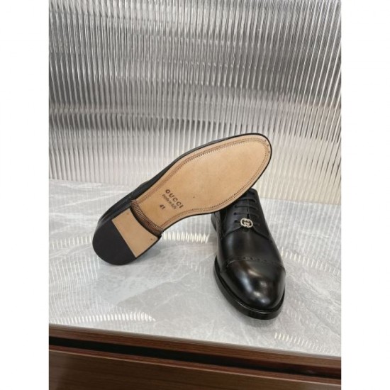 GUCCI Gucci 2025SS Spring/Summer New Products Coming One after another Men's Business Shoes GUCCI Gucci 2025SS Spring/Summer New Products Coming One after another Men's Business Shoes