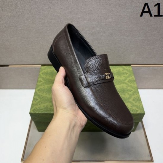 2025 Fall/Winter New GUCCI Men's Business Shoes Online Limited Model