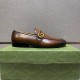 2025 Fall/Winter New GUCCI Gucci Men's Business Shoes Versatile item that can be coordinated with any outfit