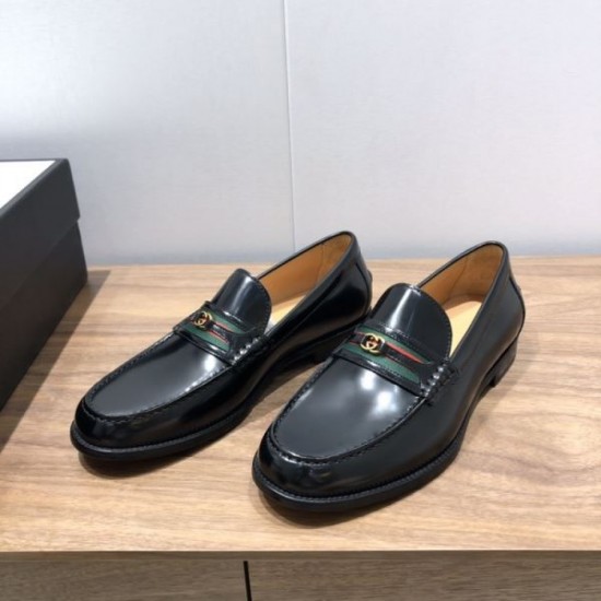 2025 Fall/Winter New GUCCI Men's Business Shoes Refined design with elegance
