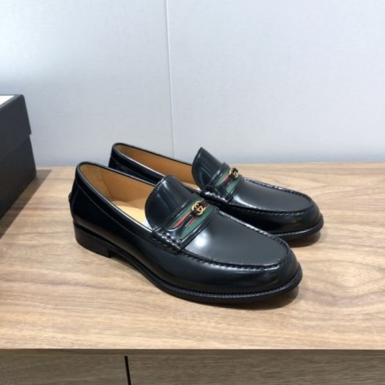 2025 Fall/Winter New GUCCI Men's Business Shoes Refined design with elegance