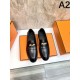 2025 Autumn/Winter New Item HERMES Men's Business Shoes This is a must-have item for adults