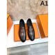 2025 Autumn/Winter New HERMES Men's Business Shoes Stylish Impression