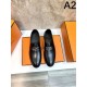 2025 Autumn/Winter New HERMES Men's Business Shoes Stylish Impression