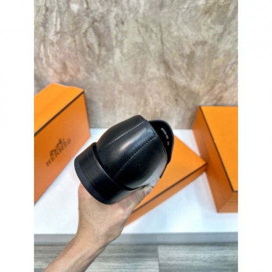 2025 Autumn/Winter New HERMES Men's Business Shoes Stylish Impression