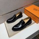 2025 Autumn/Winter New HERMES Men's Business Shoes Luxurious Pair