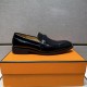 2025 Autumn/Winter New HERMES Men's Business Shoes Luxurious Pair