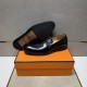 2025 Autumn/Winter New HERMES Men's Business Shoes Luxurious Pair