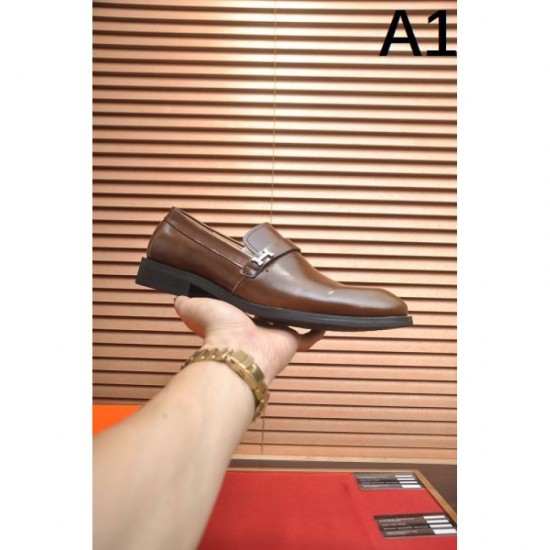 2025FW Men's Business Shoes HERMES Limited Edition Winter New Items