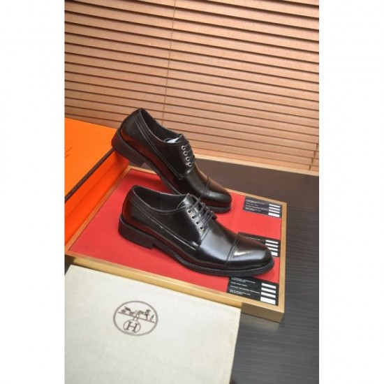 2025FW Men's Business Shoes HERMES Latest Popular Sale This Winter