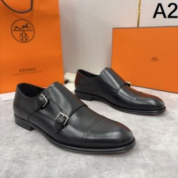 2025FW Men's Business Shoes HERMES Perfect as a gift for your loved ones