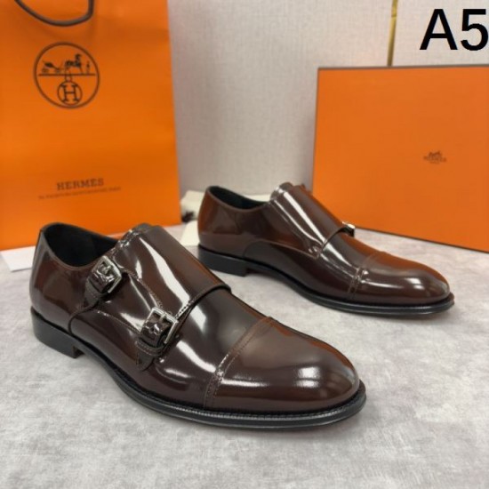 2025FW Men's Business Shoes HERMES Perfect as a gift for your loved ones