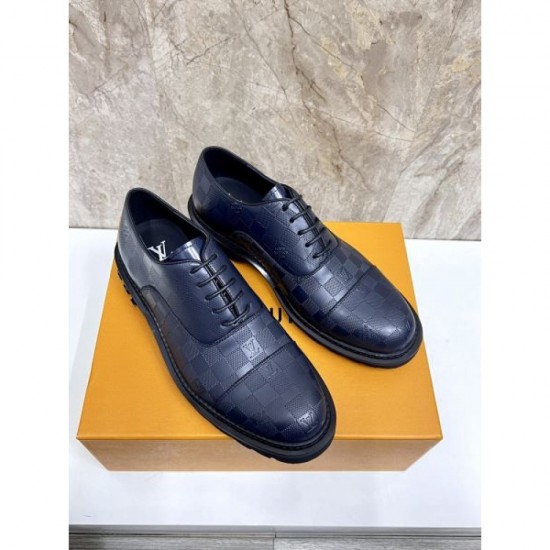 2025 Fall/Winter New Items LOUIS VUITTON Men's Business Shoes TOP Seller Award-Winning Model