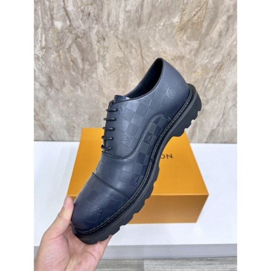2025 Fall/Winter New Items LOUIS VUITTON Men's Business Shoes TOP Seller Award-Winning Model