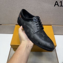 2025 Fall/Winter New Item LOUIS VUITTON Men's Business Shoes A must-have item before it's sold out