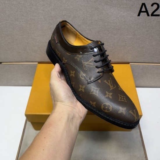 2025 Fall/Winter New Item LOUIS VUITTON Men's Business Shoes A must-have item before it's sold out