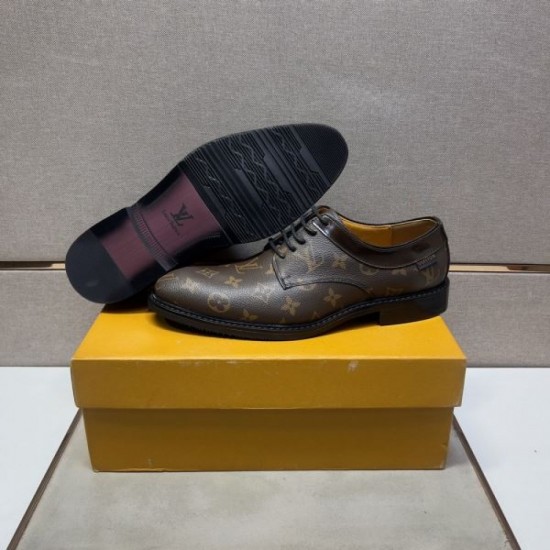 2025 Fall/Winter New Item LOUIS VUITTON Men's Business Shoes A must-have item before it's sold out