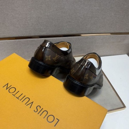 2025 Fall/Winter New Item LOUIS VUITTON Men's Business Shoes A must-have item before it's sold out