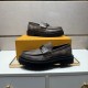 2025 Fall/Winter New Items LOUIS VUITTON Men's Business Shoes Featured Models in Magazines