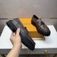 2025 Fall/Winter New Items LOUIS VUITTON Men's Business Shoes Featured Models in Magazines