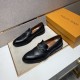 2025 Autumn/Winter New Items LOUIS VUITTON Men's Business Shoes Latest Hot Trends