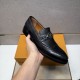 2025 Autumn/Winter New Items LOUIS VUITTON Men's Business Shoes Latest Hot Trends