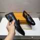 2025 Autumn/Winter New Items LOUIS VUITTON Men's Business Shoes Latest Hot Trends